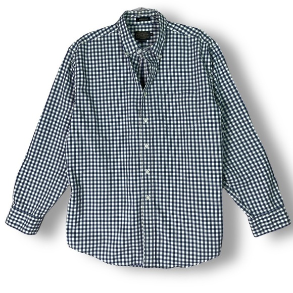 Pendleton Bridgeport Shirt Sz XL Plaid Button Up Long Sleeve Blue Check - Picture 1 of 11